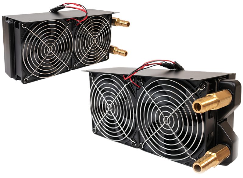 EQUIPPED WITH SILENT FANS